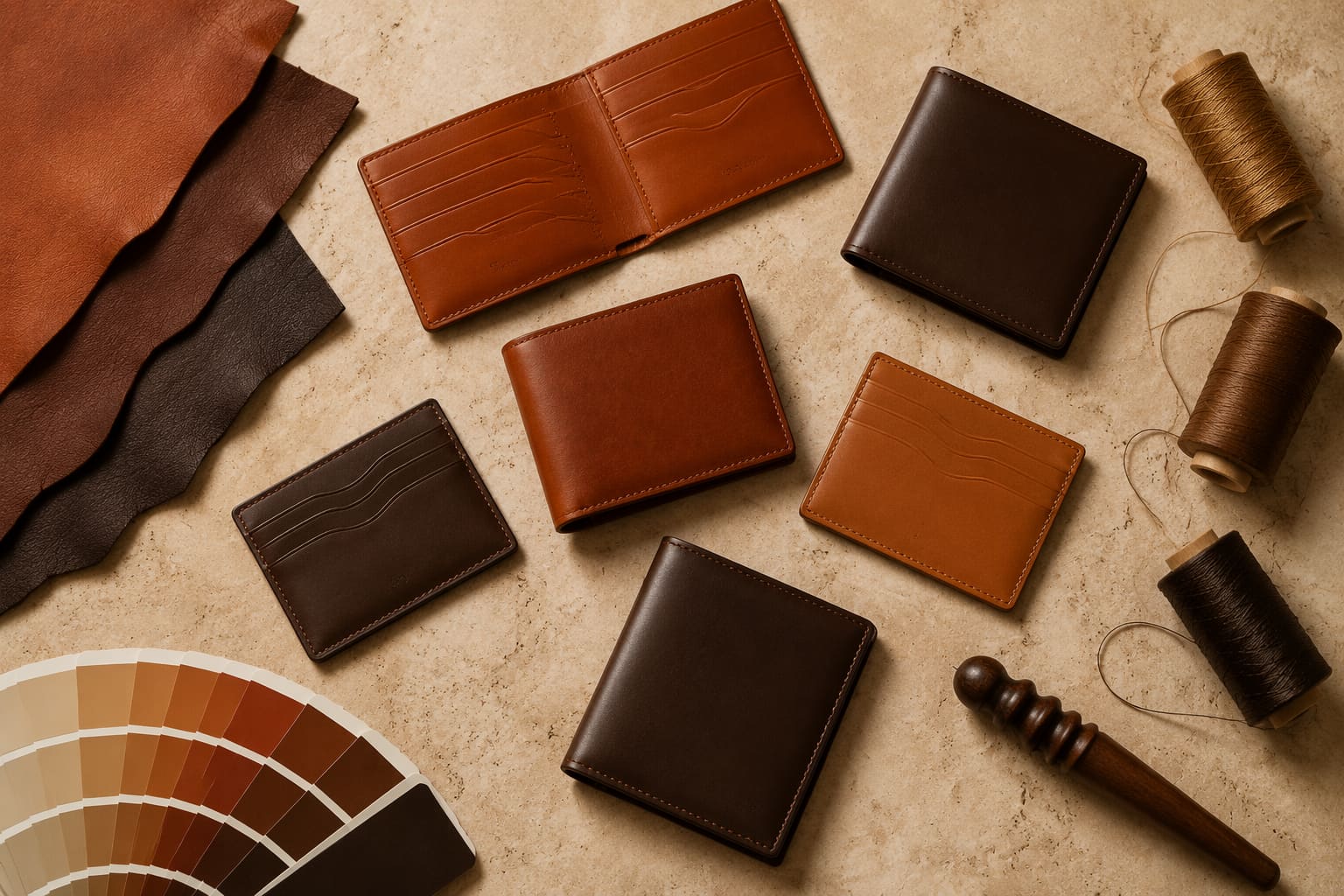 How to Source Custom Leather Wallets: A Buyer's Guide for Brands